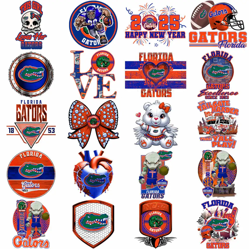 98 Florida Gators Designs Bundle PNG