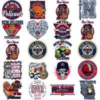 Load image into Gallery viewer, 55 New Orleans Pelicans Basketball Designs Bundle PNG
