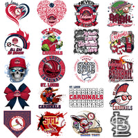 Load image into Gallery viewer, 60 St. Louis Cardinals Baseball Designs Bundle PNG
