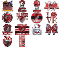 Load image into Gallery viewer, 52 Portland Trail Blazers Basketball Designs Bundle PNG
