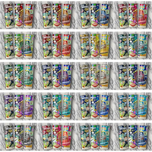36 Football Teams Monopoly Go! Tumbler Wrap Bundle JPG