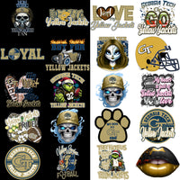 Load image into Gallery viewer, 35 Georgia Tech Yellow Designs Bundle PNG
