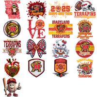 Load image into Gallery viewer, 35 Maryland Terrapins Designs Bundle PNG
