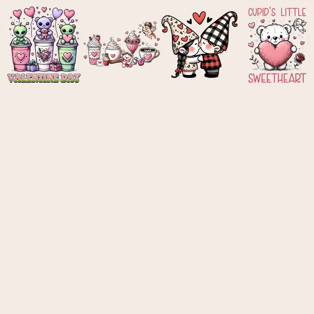 19 Cozy Valentine Designs Bundle Png