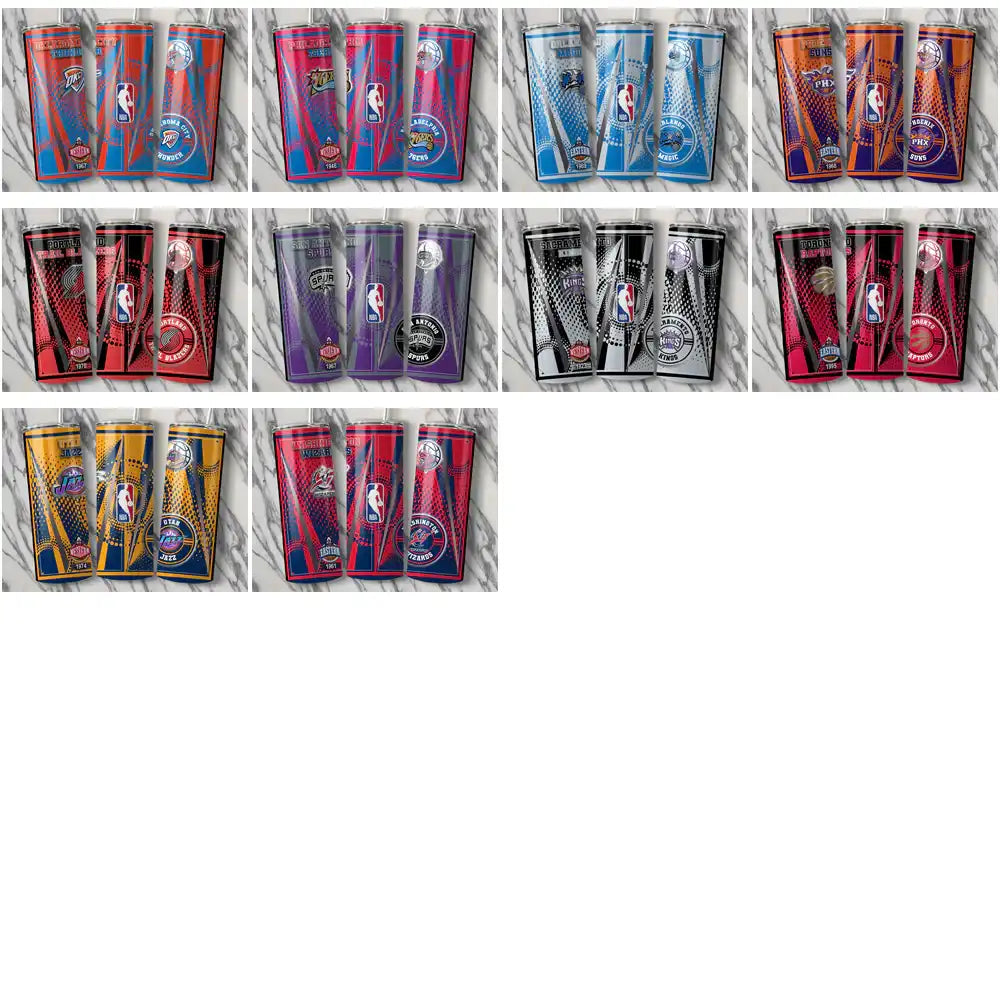 30 Basketball Teams Team Logo Tumbler Wrap Bundle JPG