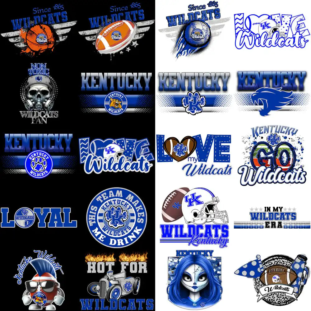 88 Kentucky Wildcats Designs Bundle PNG