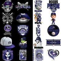 Load image into Gallery viewer, 68 Colorado Rockies Baseball Designs Bundle PNG
