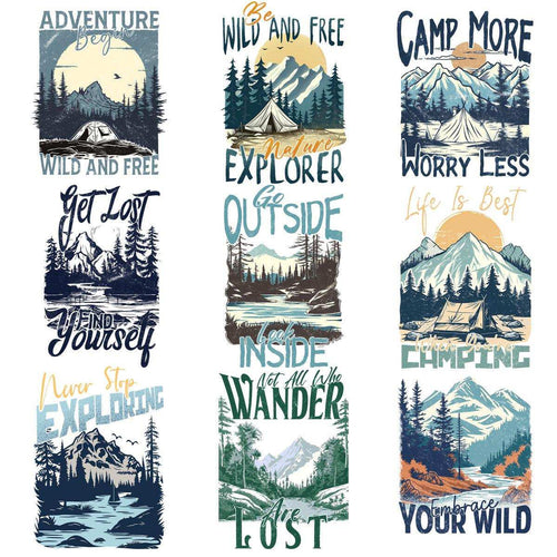 9 Nature Wonderlust Designs Bundle PNG