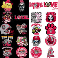 Load image into Gallery viewer, 36 New Mexico Lobos Designs Bundle PNG
