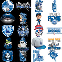 Load image into Gallery viewer, 59 Los Angeles Dodgers Baseball Designs Bundle PNG
