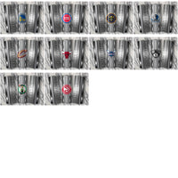 Load image into Gallery viewer, 30 Basketball Teams Metallic Tumbler Wrap Bundle JPG
