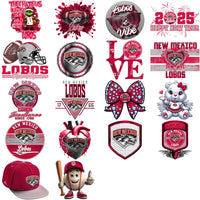 Load image into Gallery viewer, 36 New Mexico Lobos Designs Bundle PNG
