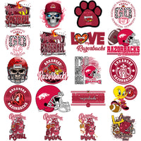 Load image into Gallery viewer, 94 Arkansas Razorbacks Designs Bundle PNG

