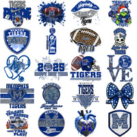 Load image into Gallery viewer, 80 Memphis Tigers Designs Bundle PNG
