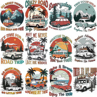 Load image into Gallery viewer, 15 Road Enjoy Trip Adventure Designs Bundle PNG
