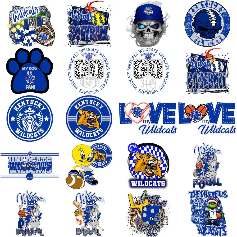 88 Kentucky Wildcats Designs Bundle PNG