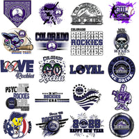 Load image into Gallery viewer, 68 Colorado Rockies Baseball Designs Bundle PNG
