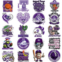 Load image into Gallery viewer, 77 TCU Horned Frogs Designs Bundle PNG
