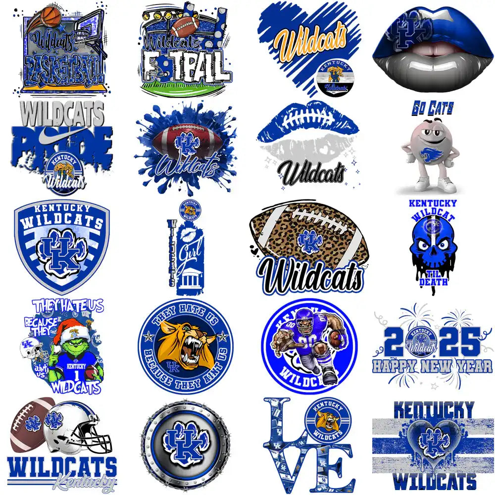 88 Kentucky Wildcats Designs Bundle PNG