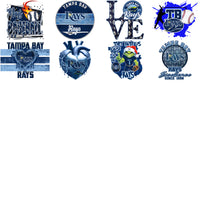 Load image into Gallery viewer, 66 Tampa Bay Rays Baseball Designs Bundle PNG
