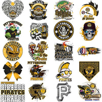Load image into Gallery viewer, 65 Pittsburgh Pirates Baseball Designs Bundle PNG
