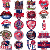 Load image into Gallery viewer, 90 Ole Miss Rebels Designs Bundle PNG
