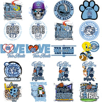 Load image into Gallery viewer, 76 North Carolina Tar Heels Designs Bundle PNG
