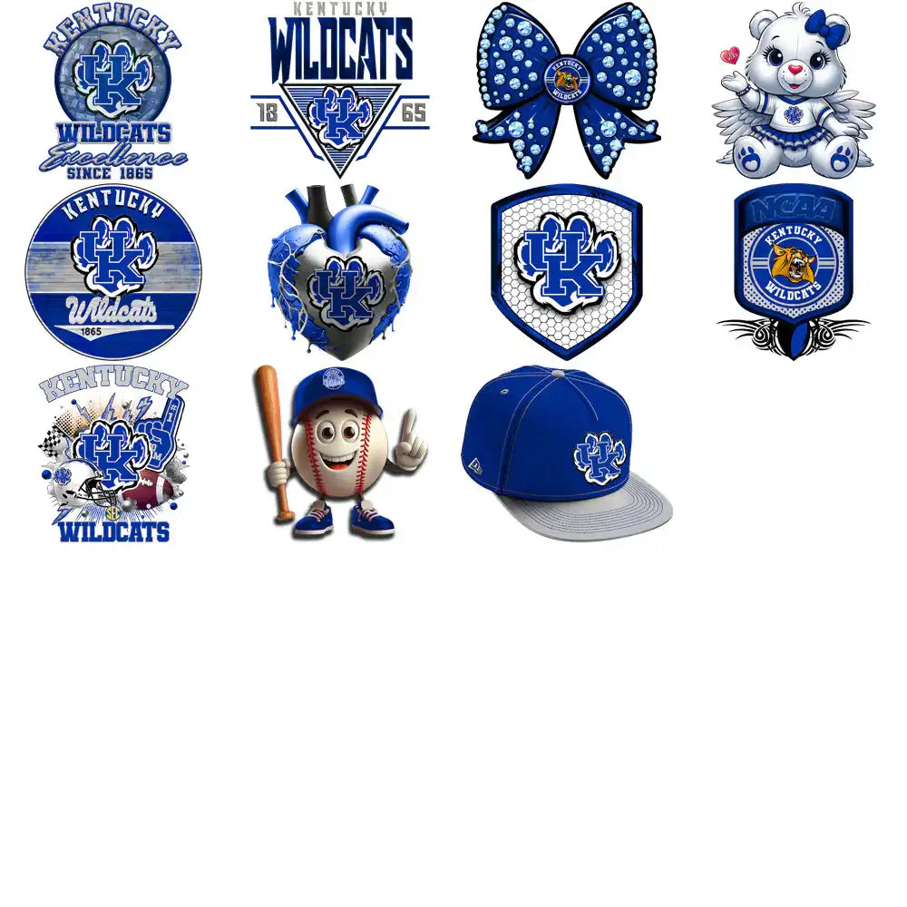 88 Kentucky Wildcats Designs Bundle PNG