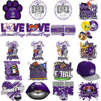 Load image into Gallery viewer, 77 TCU Horned Frogs Designs Bundle PNG
