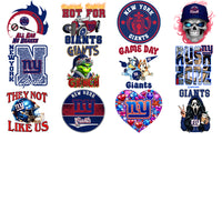 Load image into Gallery viewer, 49 New York Giants V3 Football Designs Bundle PNG
