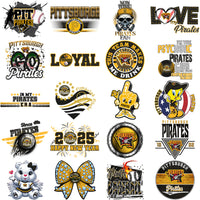 Load image into Gallery viewer, 65 Pittsburgh Pirates Baseball Designs Bundle PNG
