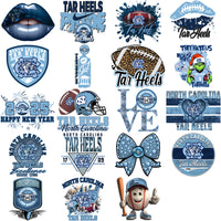 Load image into Gallery viewer, 76 North Carolina Tar Heels Designs Bundle PNG

