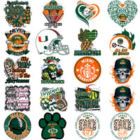 Load image into Gallery viewer, 76 Miami Hurricanes Designs Bundle PNG
