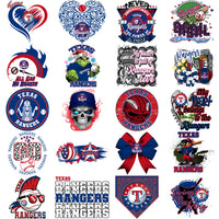 Load image into Gallery viewer, 66 Texas Rangers Baseball Designs Bundle PNG
