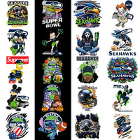 Load image into Gallery viewer, 48 Seattle Seahawks V4 Football Designs Bundle PNG
