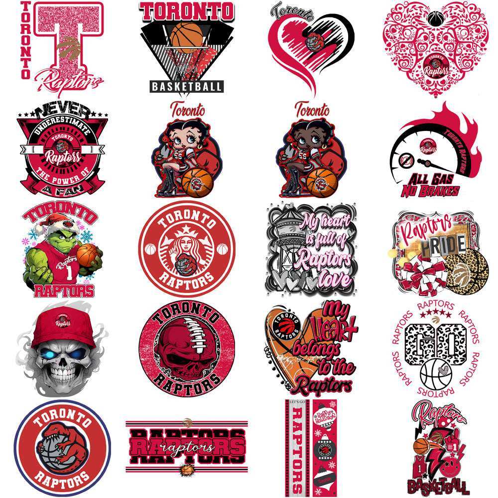 56 Toronto Raptors Basketball Designs Bundle PNG
