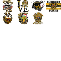 Load image into Gallery viewer, 65 Pittsburgh Pirates Baseball Designs Bundle PNG
