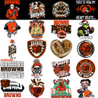 Load image into Gallery viewer, 49 Cleveland Browns V4 Football Designs Bundle PNG
