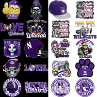 Load image into Gallery viewer, 37 Northwestern Wildcats Designs Bundle PNG
