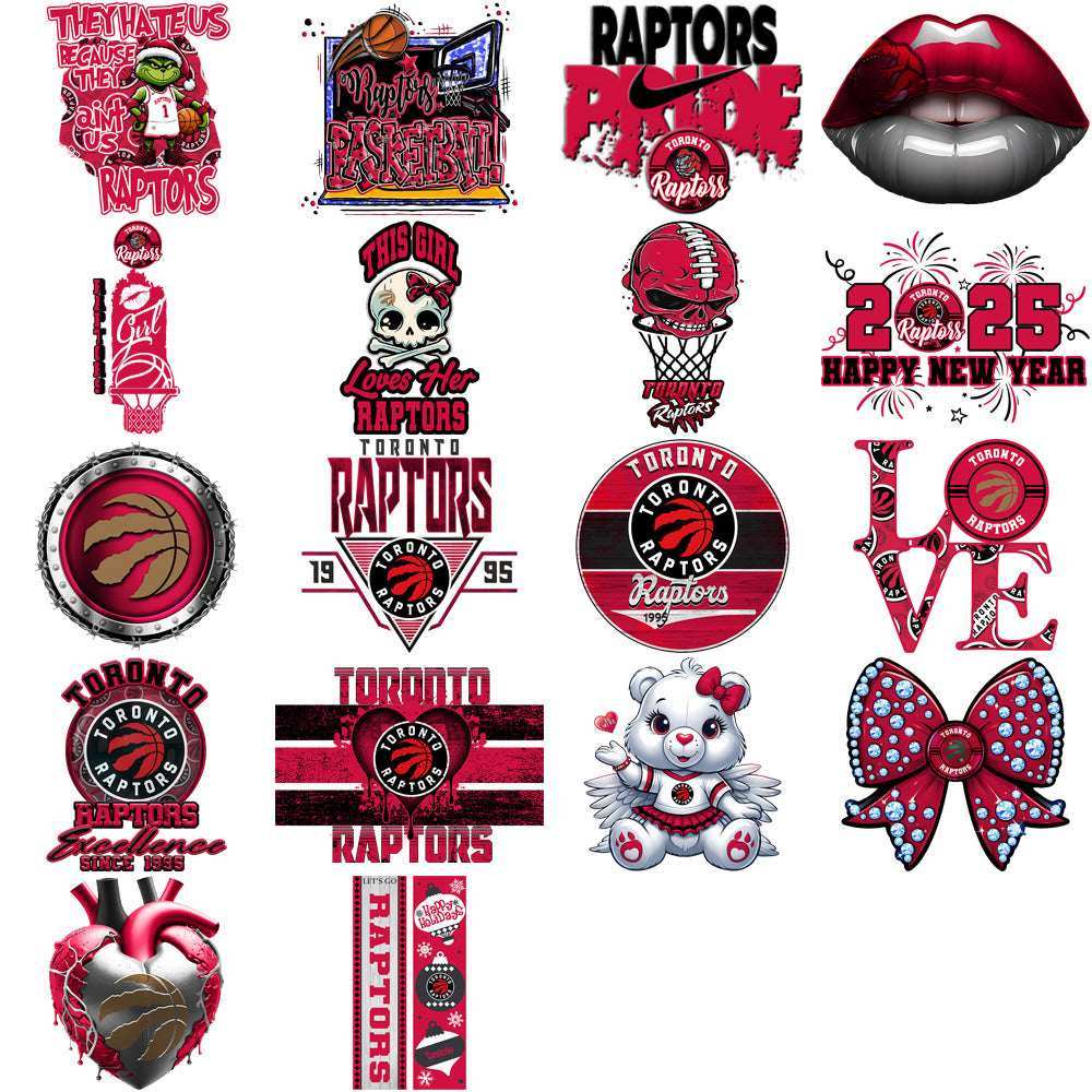56 Toronto Raptors Basketball Designs Bundle PNG
