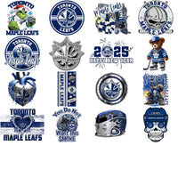 Load image into Gallery viewer, 35 Toronto Maple Leafs Ice Hockey Designs Bundle PNG
