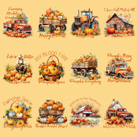 Load image into Gallery viewer, 23 Fall On The Farm Designs Bundle PNG
