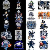 Load image into Gallery viewer, 48 Dallas Cowboys V1 Football Designs Bundle PNG
