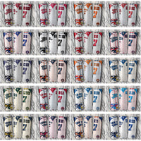 Load image into Gallery viewer, 30 Baseball Teams Team Button-Up Jersey Tumbler Wrap Bundle JPG
