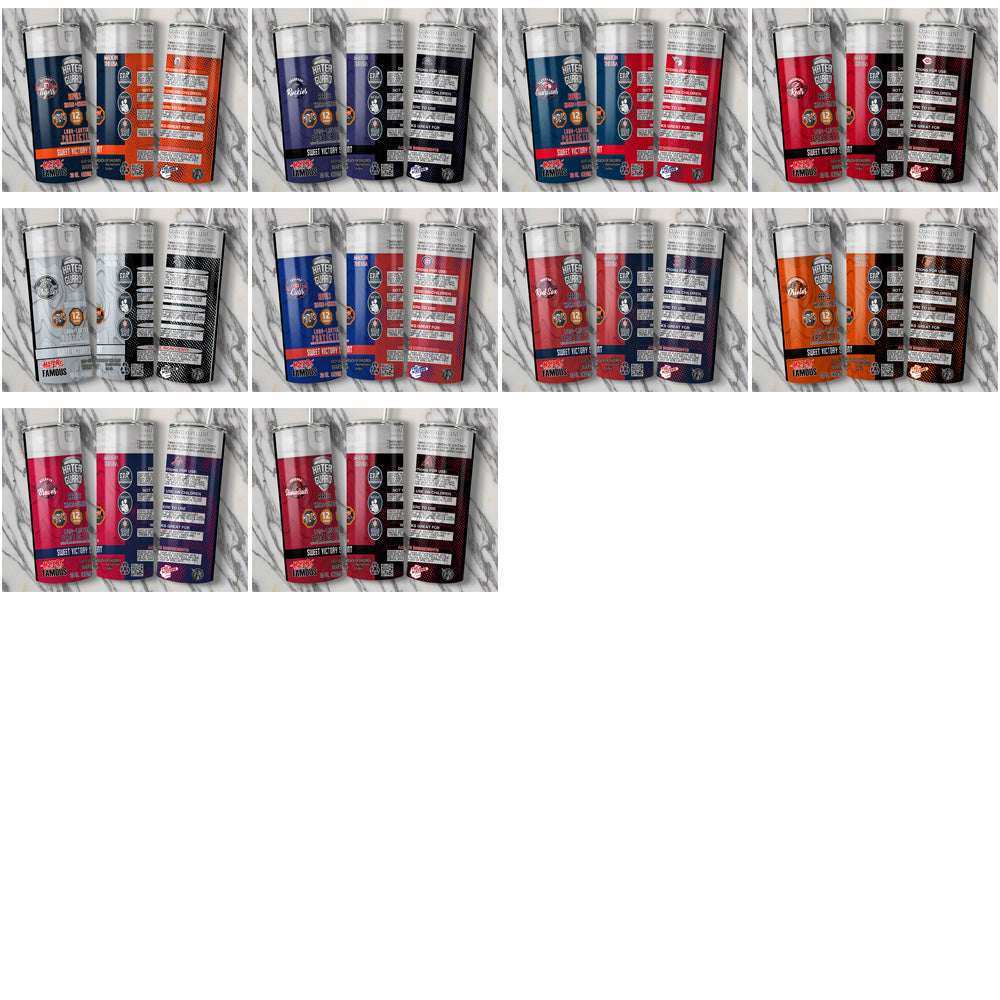 30 Baseball Teams Hater Guard Tumbler Wrap Bundle JPG
