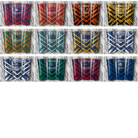 Load image into Gallery viewer, 32 Ice Hockey Teams Glitter Stripe Tumbler Wrap Bundle JPG
