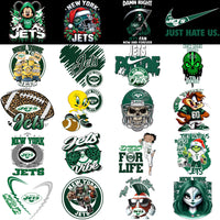Load image into Gallery viewer, 48 New York Jets V1 Football Designs Bundle PNG

