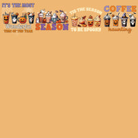 Load image into Gallery viewer, 19 Halloween Coffee Designs Bundle PNG
