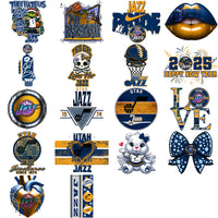 Load image into Gallery viewer, 56 Utah Jazz Basketball Designs Bundle PNG
