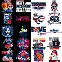 Load image into Gallery viewer, 56 Washington Wizards Basketball Designs Bundle PNG
